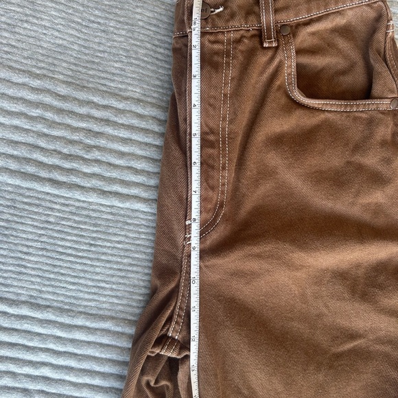 Reformation Brown Straight Leg Jeans - Picture 10 of 16